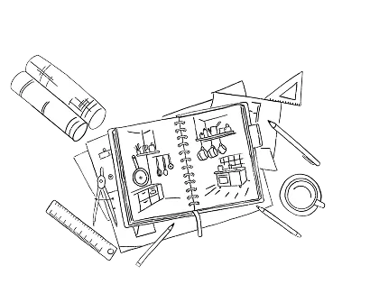 図面等のイラスト